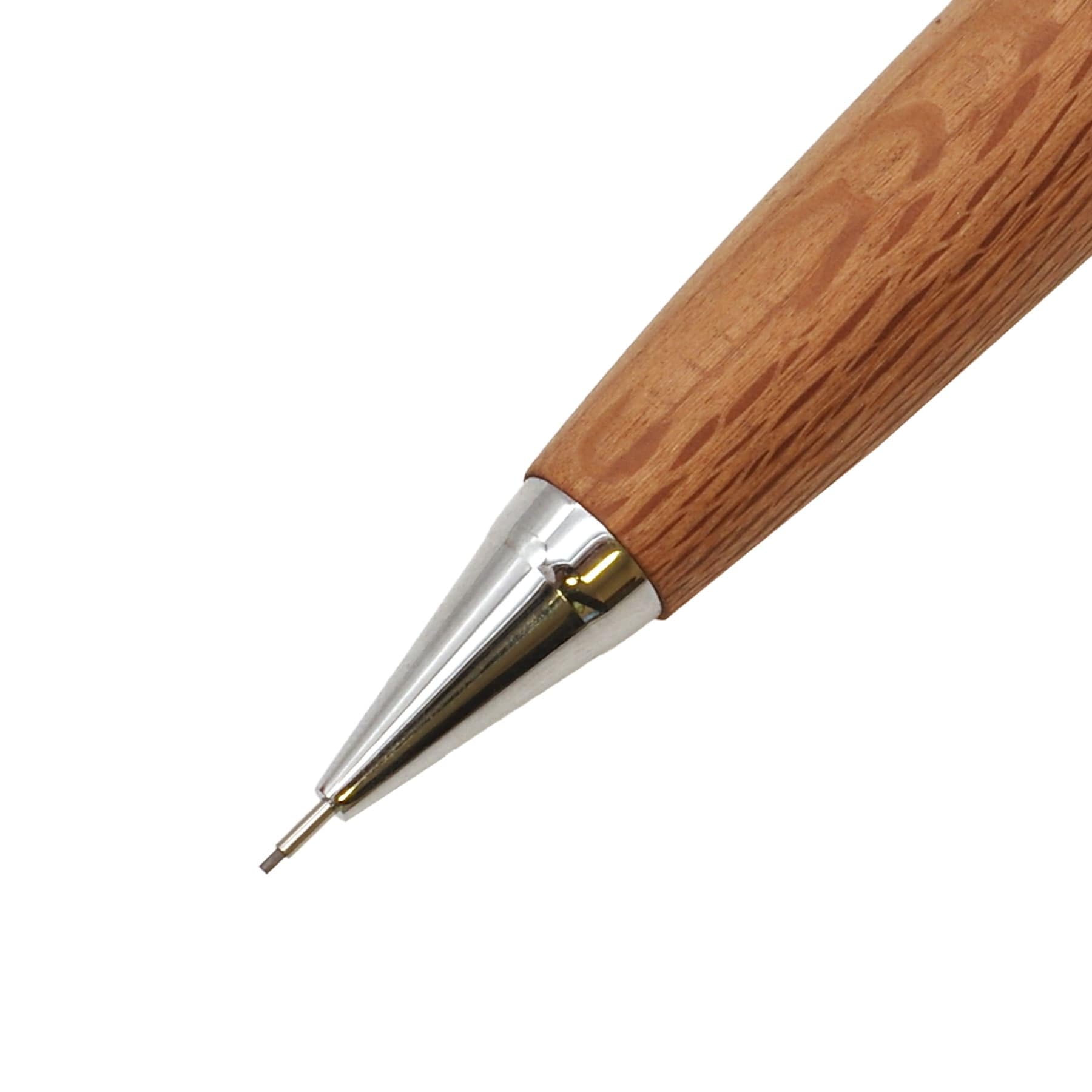 Amazon.co.jp: 限定 0002SV 木軸 シャープペンシル 0.5mm【椈/ぶな
